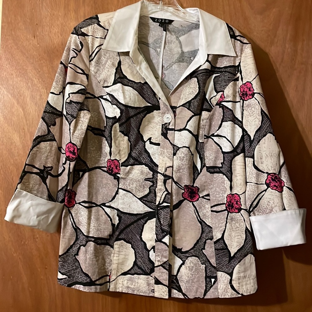 💕NWT ZOZO collar, cuffs, button down and fitted shirt💕 (OLCC-AF)